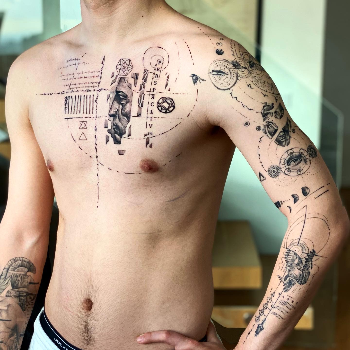 Perspective Chest & Sleeve